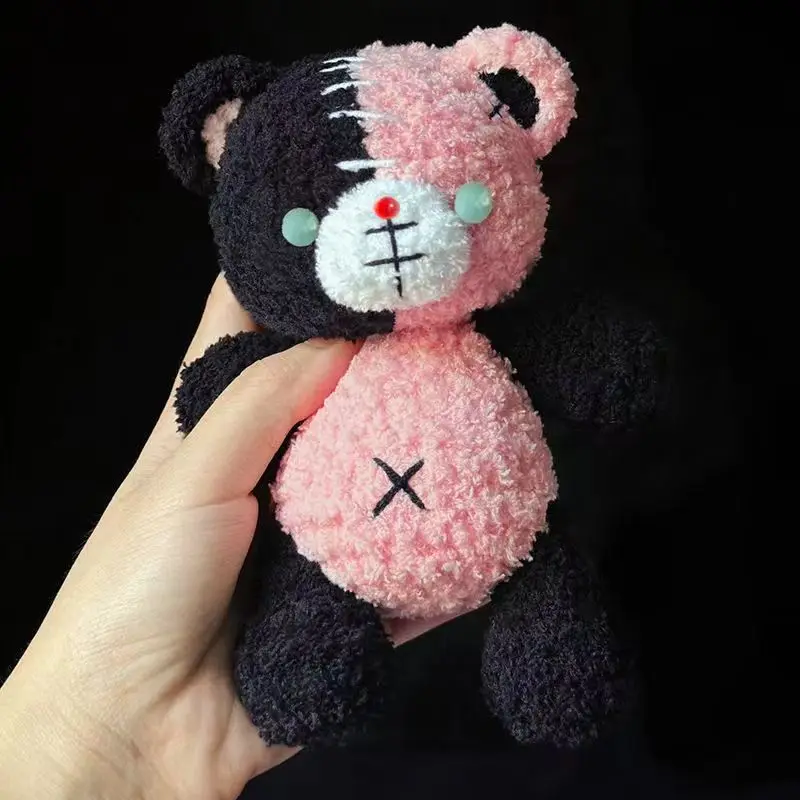 수제 후크 DIY 크로 셰 뜨개질 세트 키트 Amigurumi Knittin Bear 돌리 키 체인 재료 manualidades in English For Children Gifts