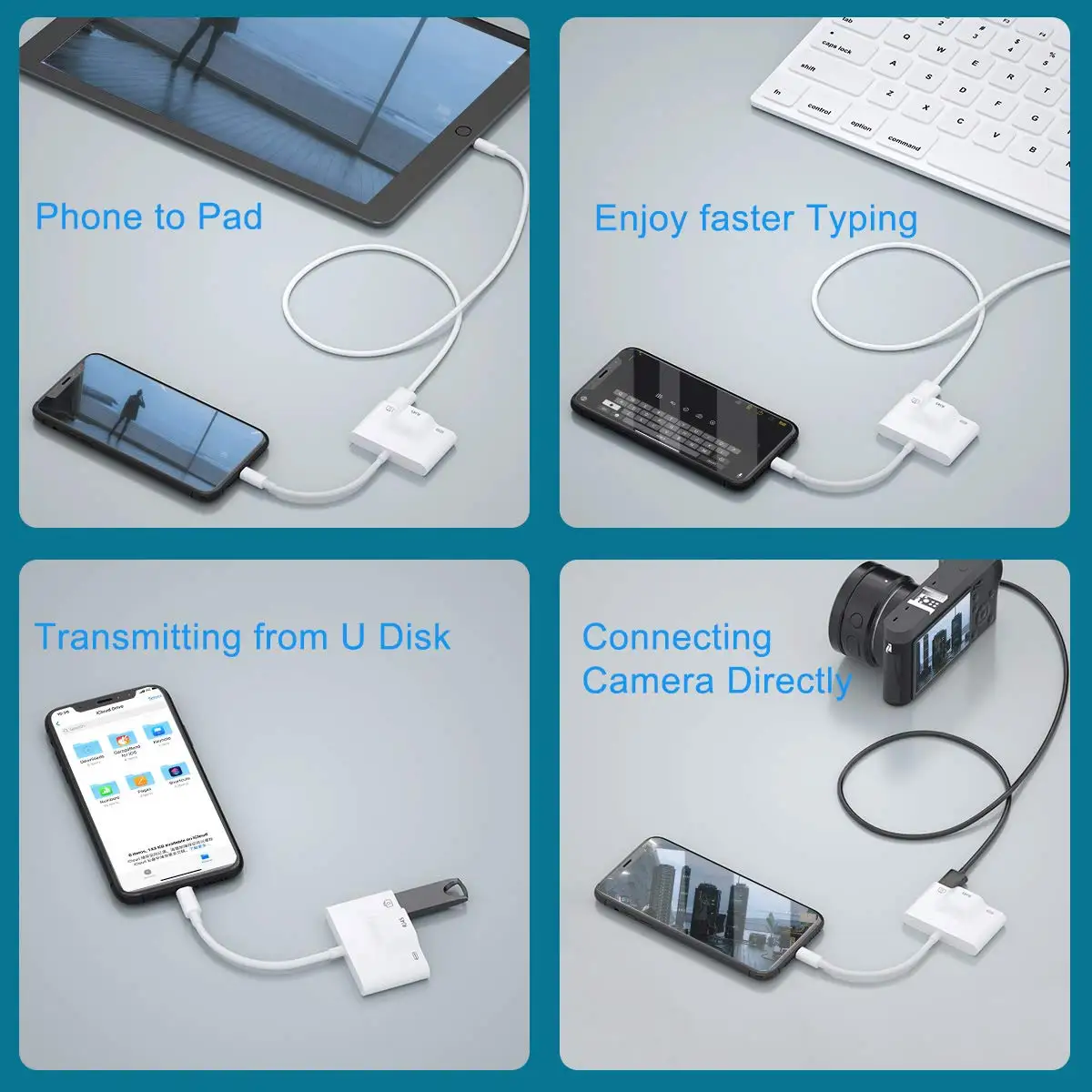 Amazon.com: USB to Ethernet Adapter for Laptop, 4-in-1 USB3