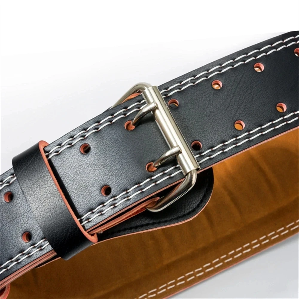 Weightlifting Leather Belt Fitness Training Gym DeadLift BodyBuilding Squat Lumbar Protector