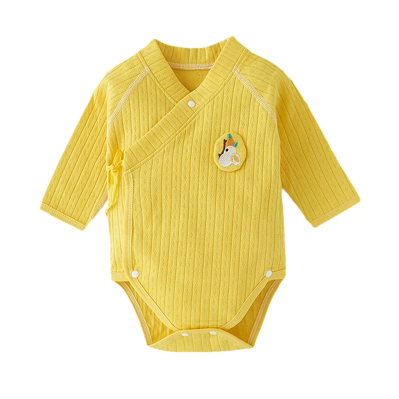 

Newborn Jumpsuit Clothes Baby Boys Girls Cotton Boneless Sew Long Sleeve Bodysuit Infant Autumn Romper 0-2 Years