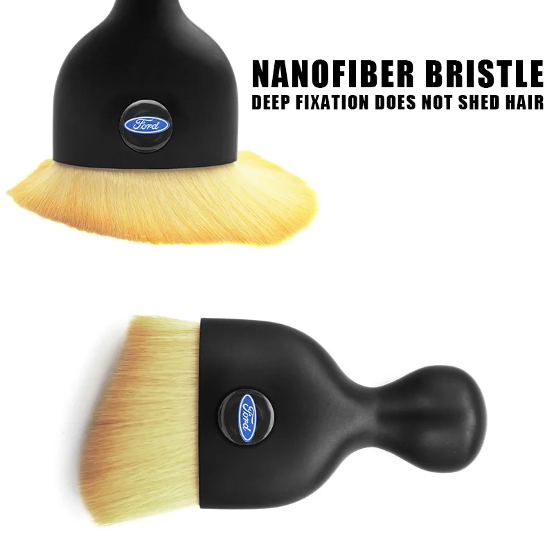 포드 포커스 몬데오 쿠가 피에스타 MK7 에스코트 익스플로러 에지 2 MK2 자동차 내부 청소용 부드러운 브러시 먼지 제거 도구 액세서리