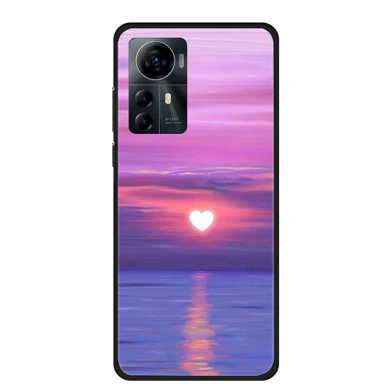 Enhanced Silicone TPU Landscape Protector Case