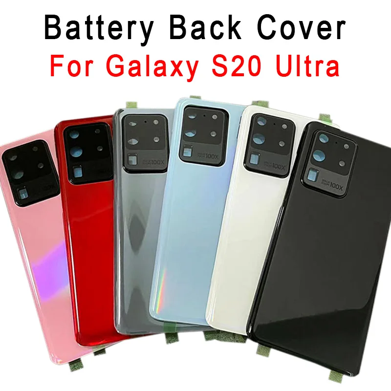 Premium Battery Back Cover Rear Door Housing with Camera Lens - Replacement Parts