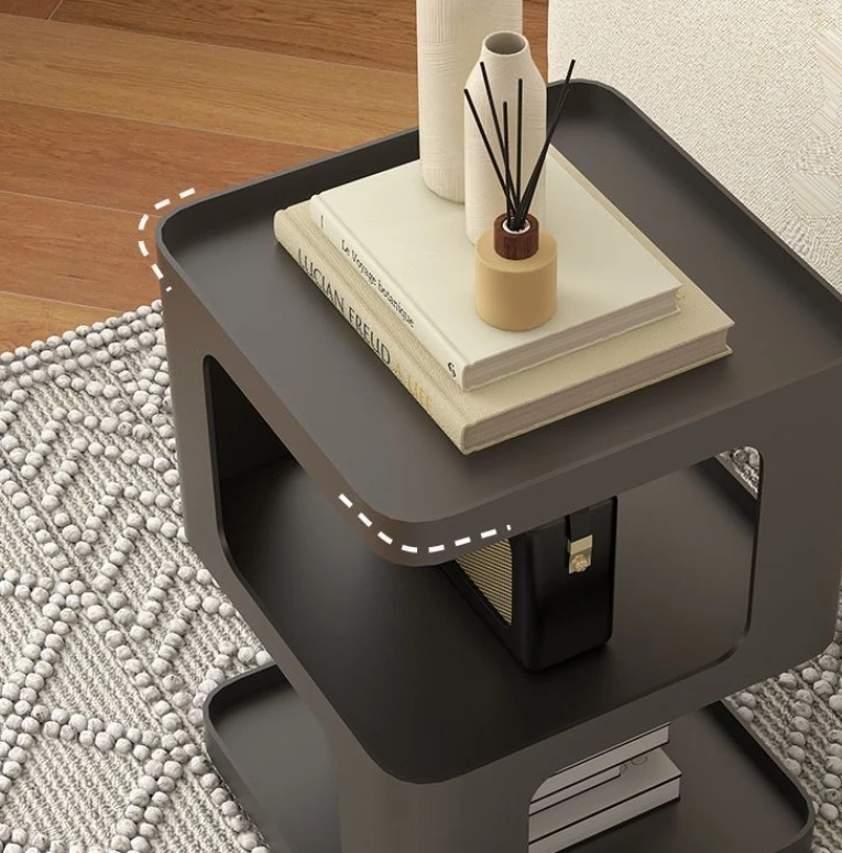 Sofa small bedside table simple modern coffee table several side living room