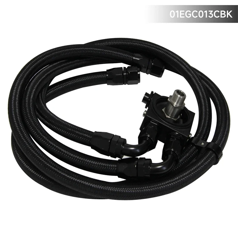 

Uinversal термостатический 73 ± 0,5 градусов C адаптер масляного фильтра с нейлоновой оплеткой шланги 1,4 м/1,6 м