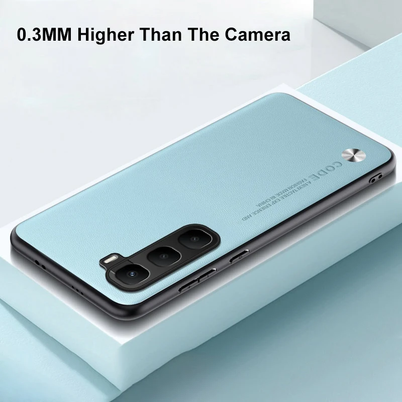 Premium PU Leather Protective Phone Case - Elegant Back Cover Coque