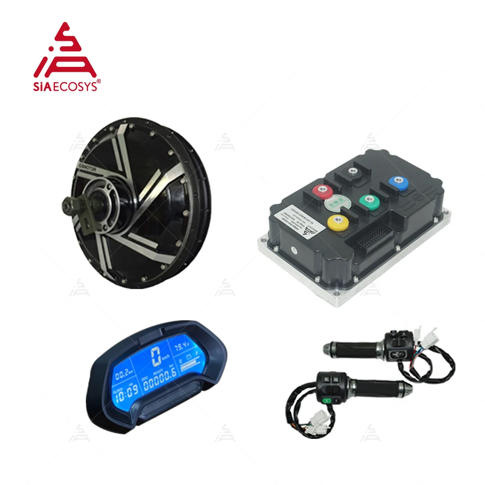 QS 모터 273 8000W V3 72V 120km/h 고속 DC 허브 모터 ND72850 컨..