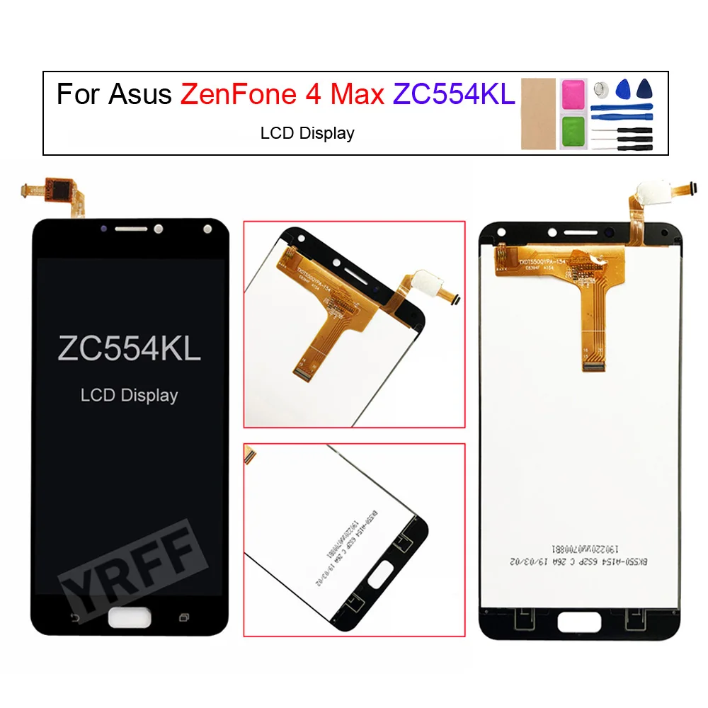 

LCD Display and Touch Screen Digitizer Assembly for Asus ZenFone 4 Max, ZC554KL, LCD Display ,Tools