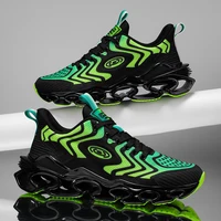 Men's Casual Running Shoes - Lightweight Sneakers with Striped Design, Suitable for Gym, Jogging, Casual Wear - Versatile Training Shoes | Lace-Up Sneakers | Comfortable Upper