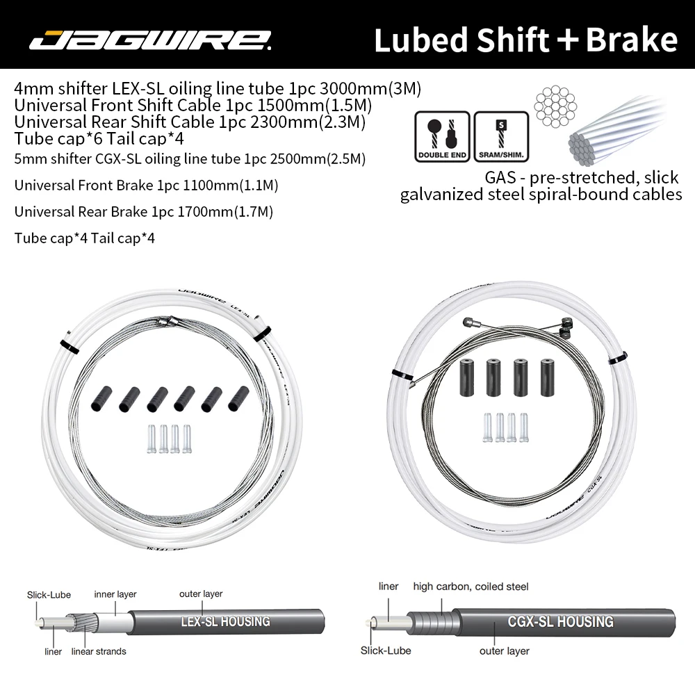 White Shift-Brake