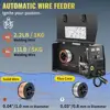 250Amp MIG Welder 3 in 1, 220V Flux Core Gas Solid Wire IGBT Inverter Welding Machine with Torch, Digital MIG Lift TIG Stick 2
