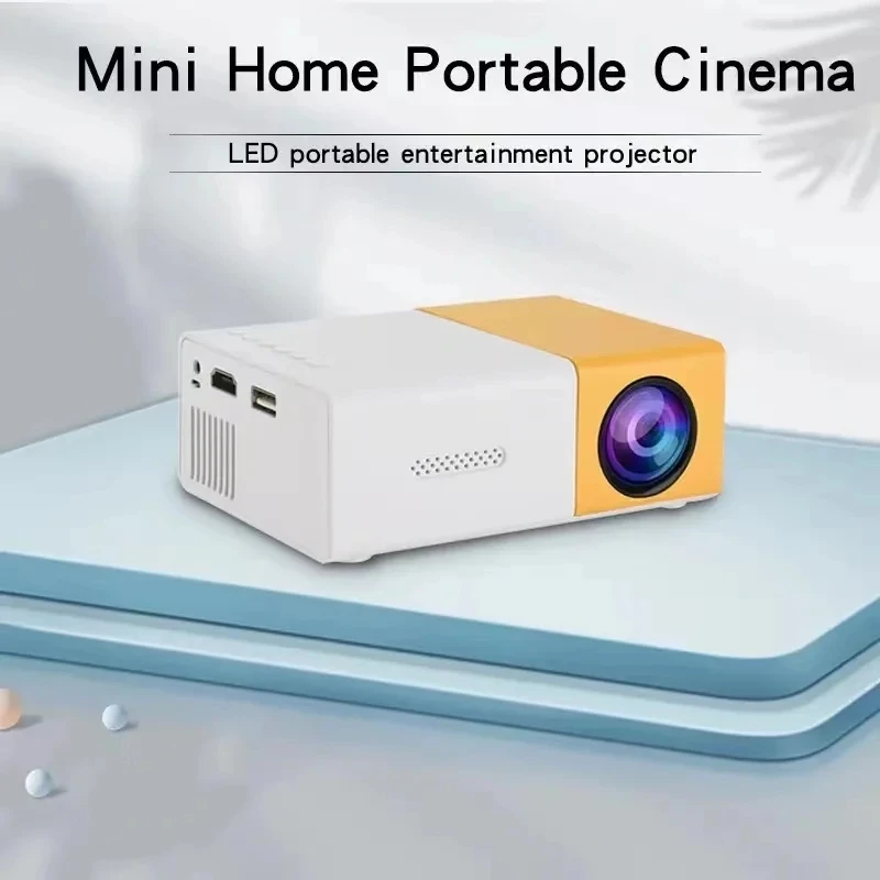 YG300 고화질 프로젝터, 홈시어터급 비주거용 프로젝터, HDMI 및 USB 연결 지원
