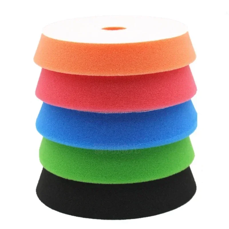 5 PCS 6 inch Car Polishing Pads Sponge Polishing ing Waxing Pad Wheel For Car Polisher er Pad Kit Hot Washer