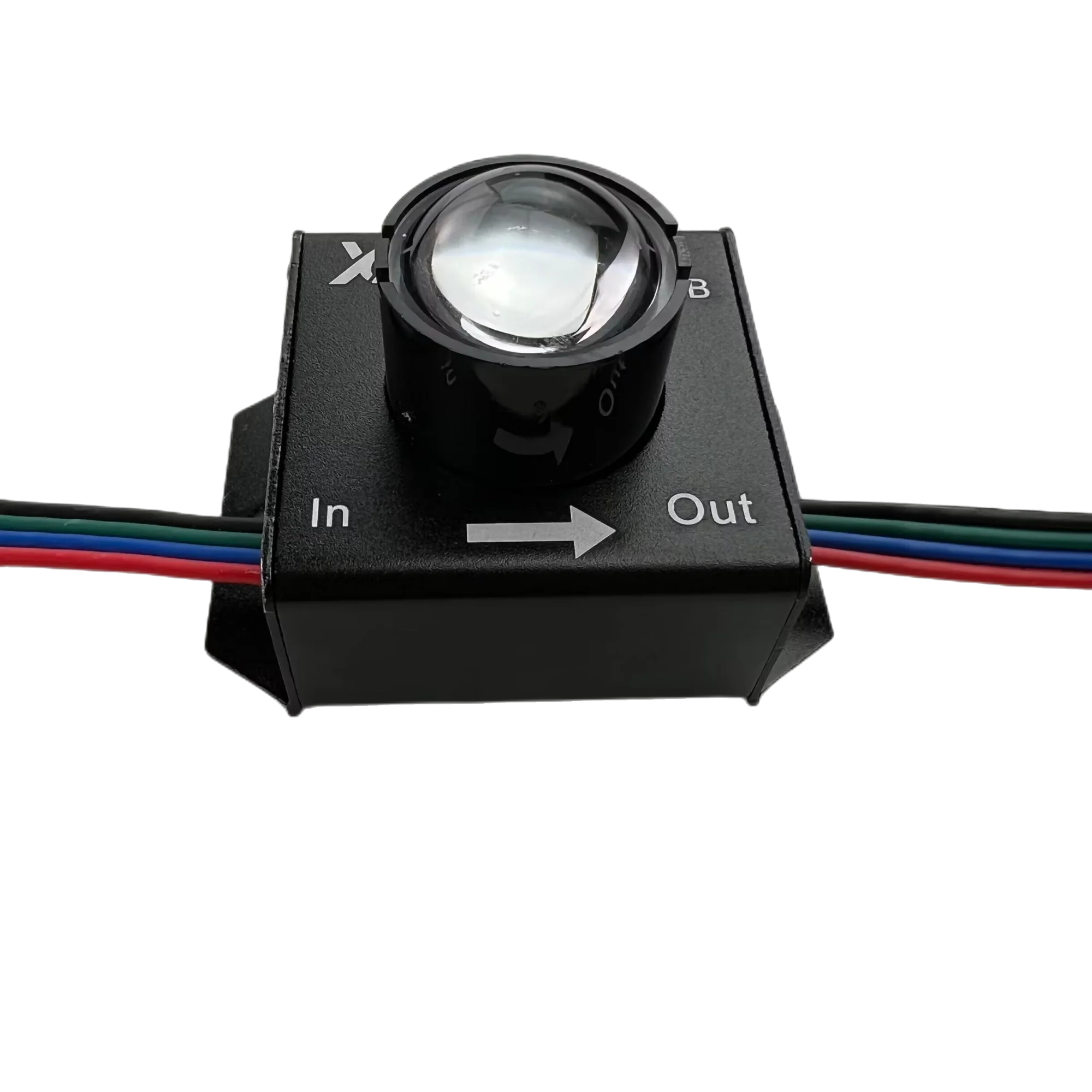3W High Power LED UCS1903/WS2811 Controlled RGB Spotlight;DC5V Addressable;IP40;5 Degree Beam Angle