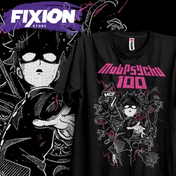 Mob Psycho 100 Anime Lover's Cotton T - Shirt Gift - XXXL (White)