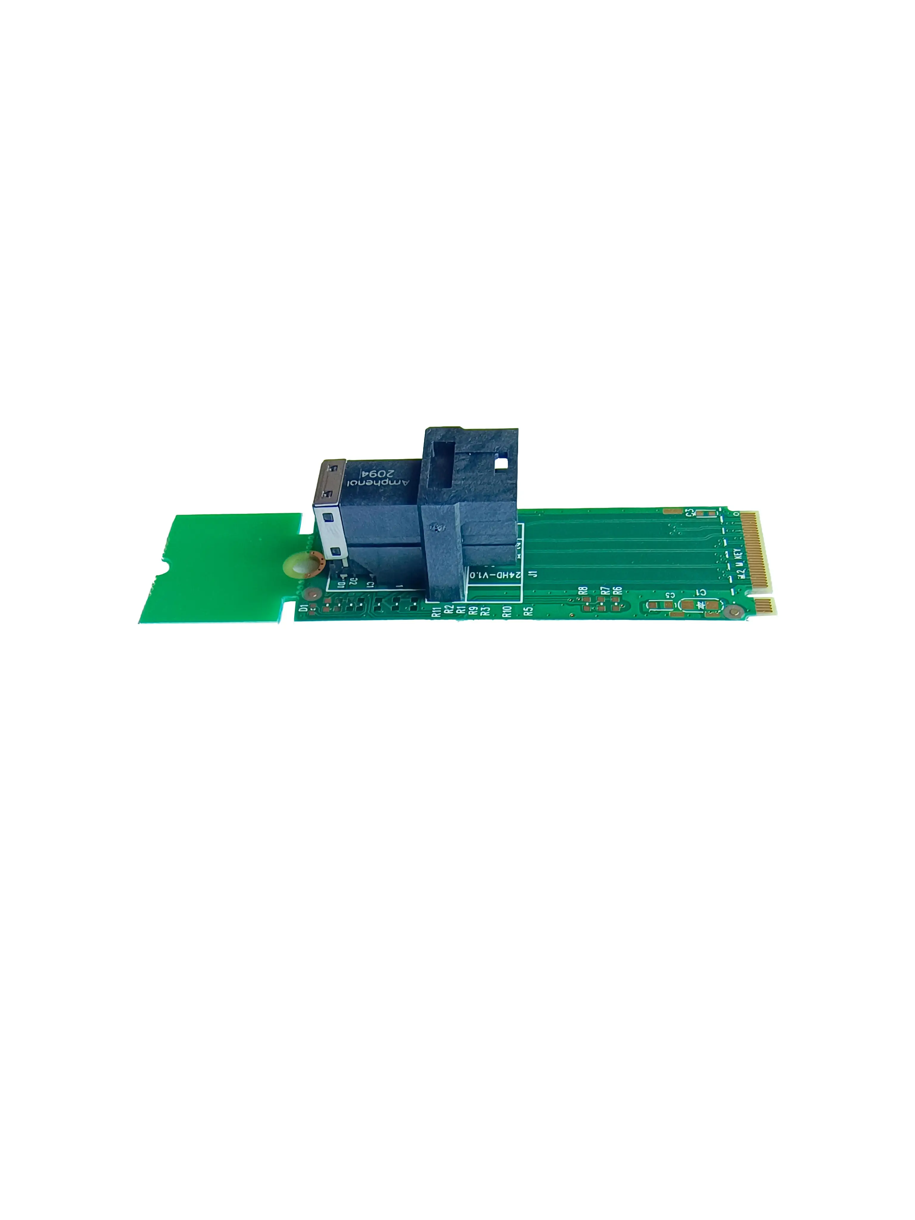 M.2 PCIe to HD miniSAS SFF-8643 x4 adapter ----XIC 2343