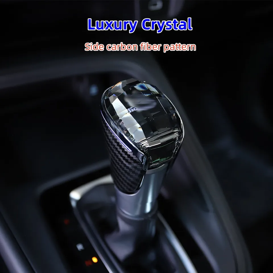 CKE Compatible With Honda Civic 2022 2023 2024 2025 For CRV HRV 2023 2024 2025 For Accord 2018-2024 2025 Accessories Car Center Console Gear Shift Knob Cover Trim Cap -Black Carbon - View #12
