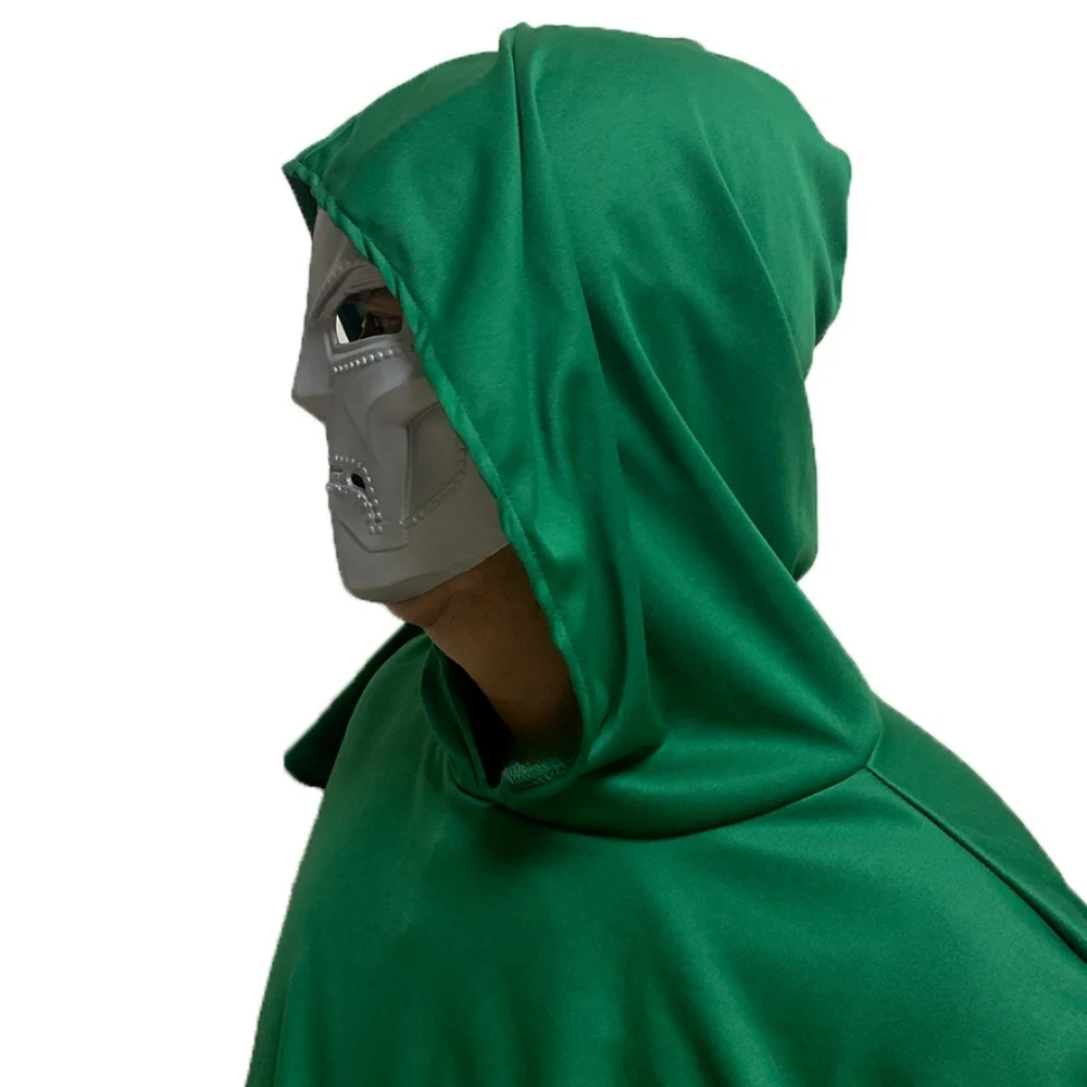 Dr. Destro Mask Including Cloak Party Supplies Cosplay Prank Props Costume Accessory Themed Events And Masquerades Adult Size