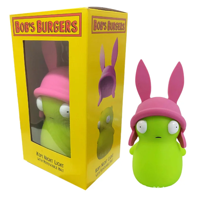 Happy Burger Bob's Burgers Glow-in-the-Dark Baby Kooky Bob und Lewis Actionfigur