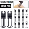 10/20PCS New Oscillating Saw Blades High Carbon Steel Bi-Metal Multi-tool Sharp Wear Resistant For Wood Metal Plastic Cutting 1