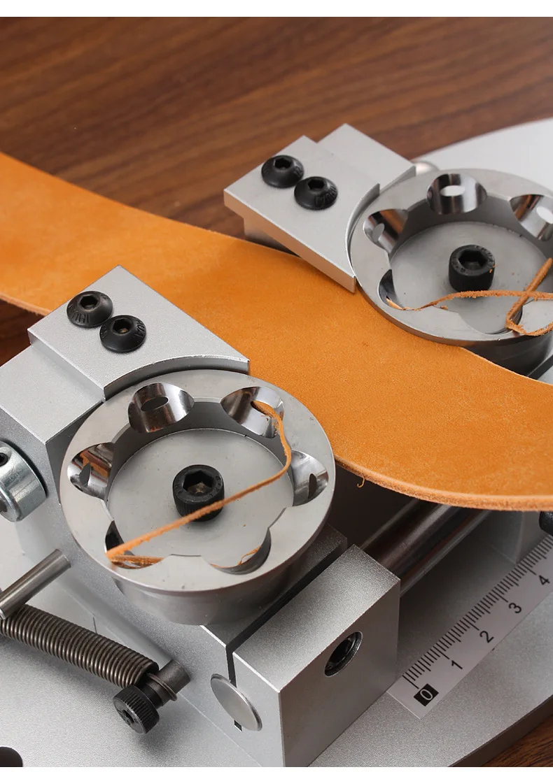 DIY Leather Edge Cutter Beveler Trimmer Width 13-80MM Leather Belt Side Fast Manual Trimming Cutting Machine Edge Strap Edger