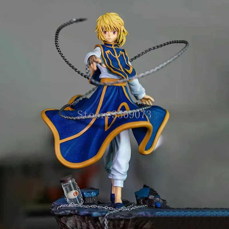 33cm Hunter x Anime Figure Kurapika/Alluka Zoldyck Action Gon Freecss/Killua Figurine Model Doll Toys |
