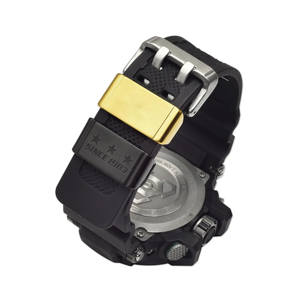 รูปสินค้า ห่วงรัดสายนาฬิกาสแตนเลส ปรับขนาดได้ สำหรับ G-Shock รุ่น GA-110 GD-100 DW-5600