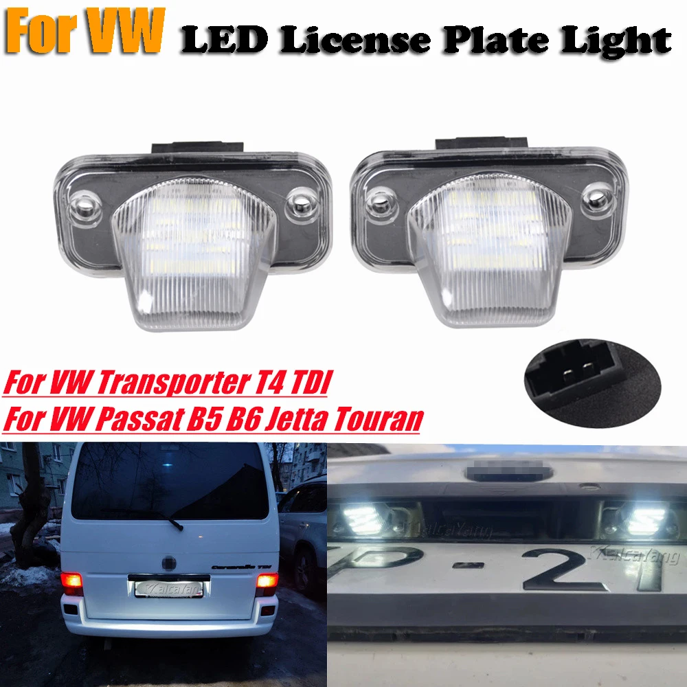 Luci Targa A Led 12V Per Vw T4 90 ~ 03, Transporter Syncro 1993 ~ 2004, Candy 04 ~, Jetta/Syncro 05 ~ Car Styling