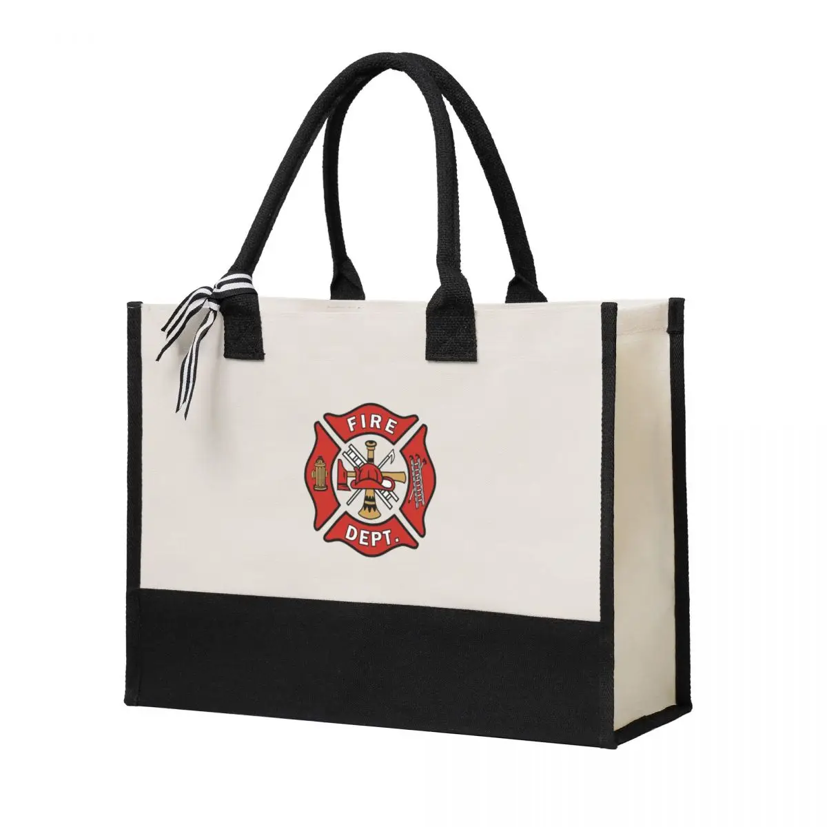 

Firefighter Fireman Canvas Bag Shopping Bag Wedding Decoration Travel Wedding Bag best wedding gift
