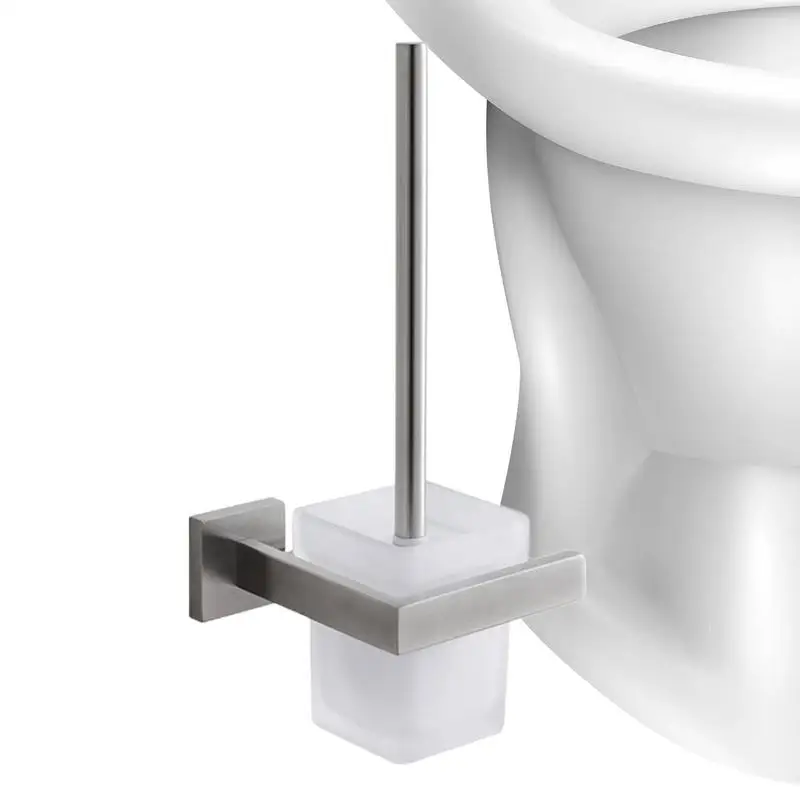 

Wall Mounted Toilet Scrubber Wall Toilet Wand Bathroom Scrubber Scrub Brush Toilet Bowl Scrub Brush Wall Mount Cleaner Brush For