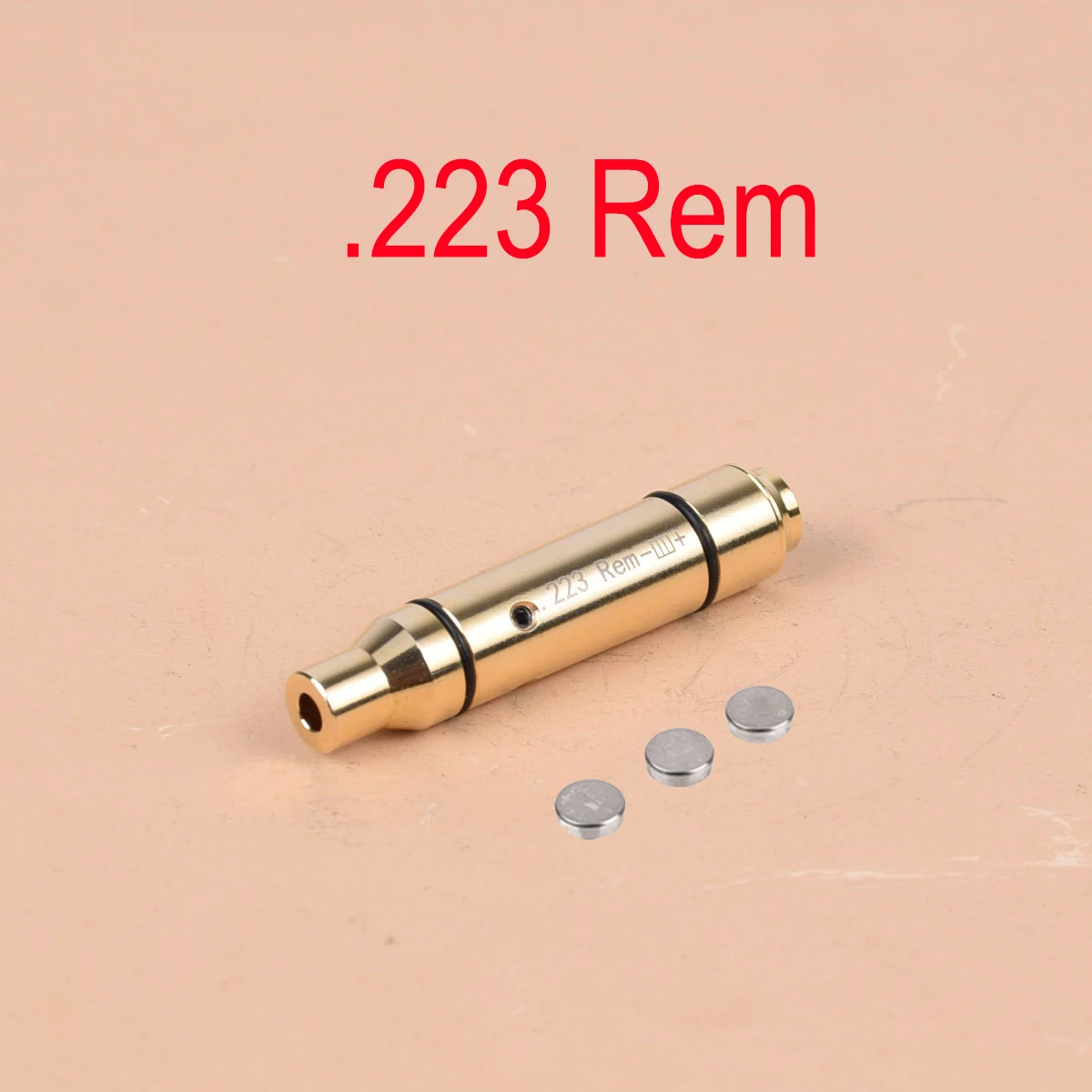 9mm .380ACP .40S&W .45ACP .223 Laser Training Bullet Dry Fire Laser Trainer Cartridge Red Dot Training Bore Sight