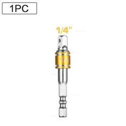 Enhanced Power Drill Impact Driver Adapter - High-Speed Hex to Nut Square Wrench Converter Extension (Socket Adapter A)