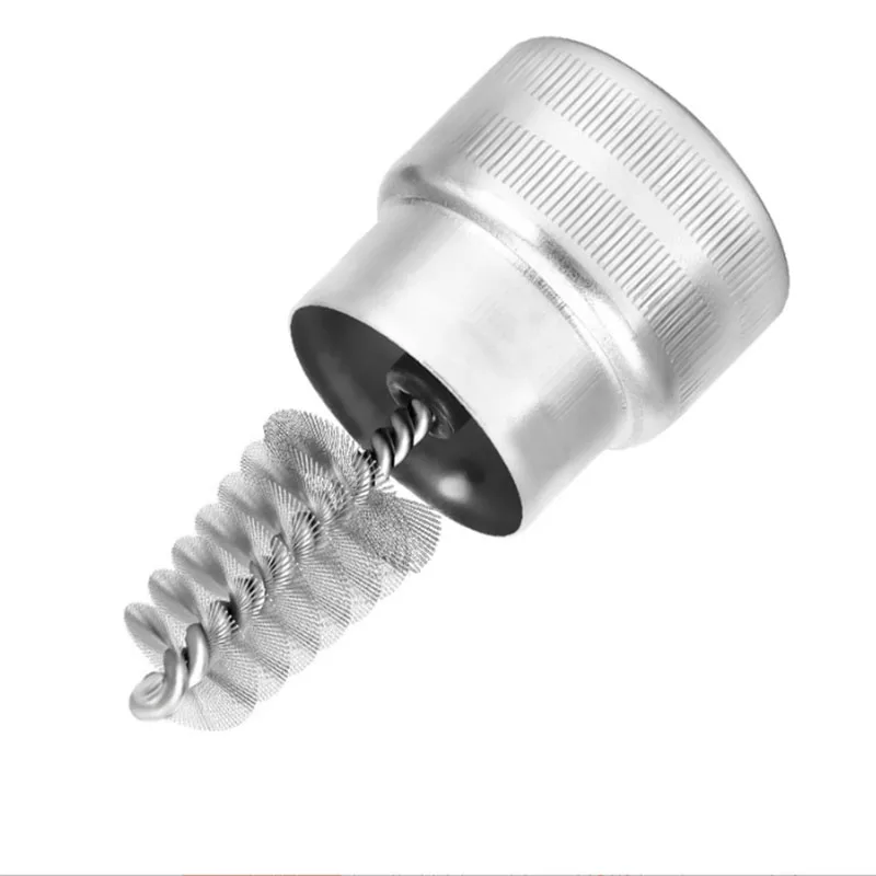 Car Detailing Brush Set Battery Brush Battery Pole Clean Head Clean Galvanized Nickel-plated Brush Cleaning Tool