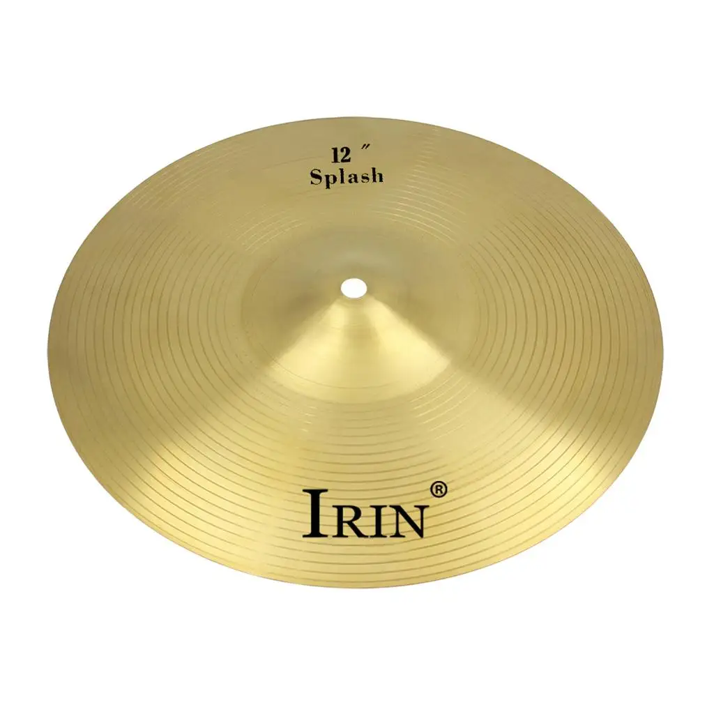 Crash Cymbal 12 Inch Hand Hi-Hat Cymbals for Beginners Practice