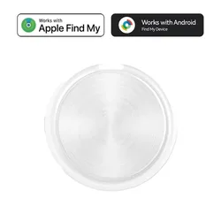 Enhanced Bluetooth Tracking Tag for Universal Device Locator with App Integration (WHITE)