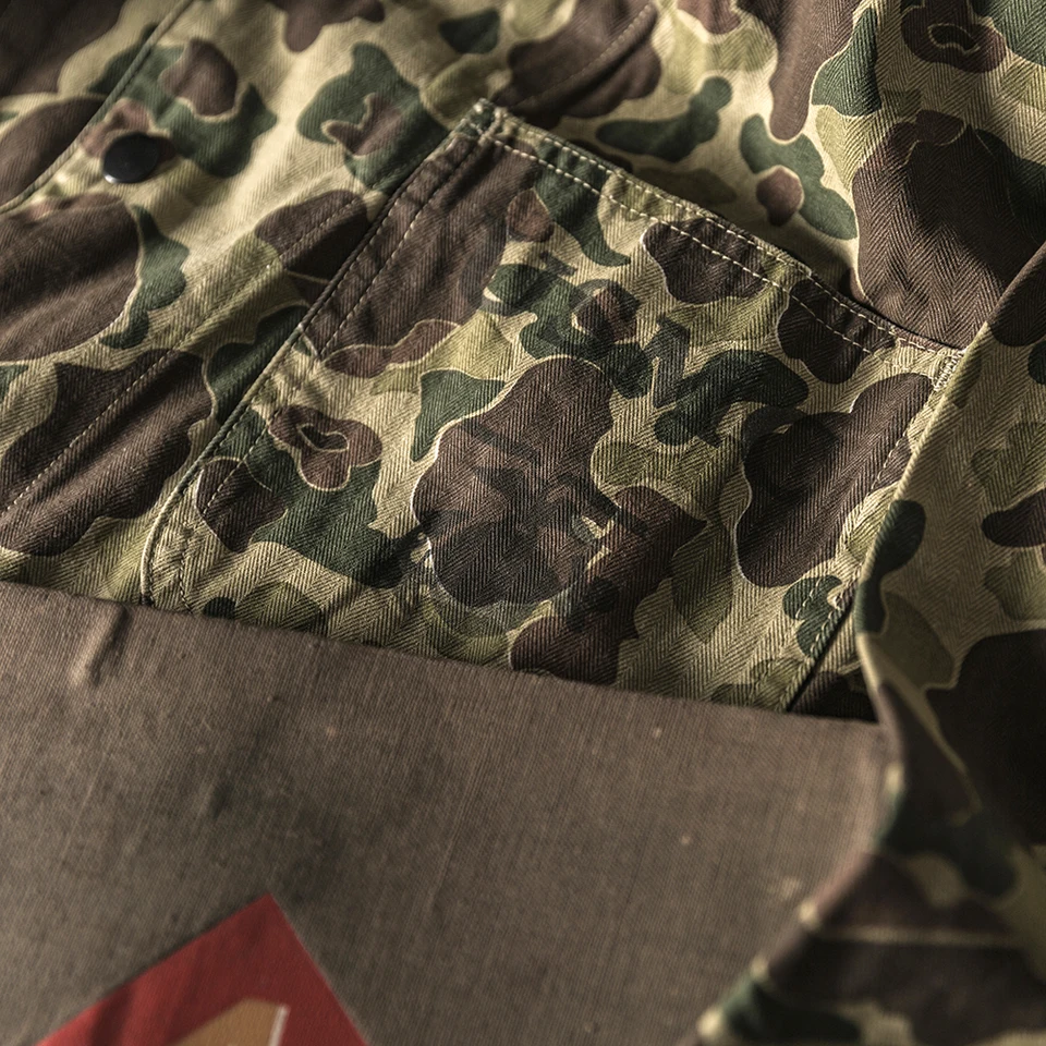 Bronson 1942 Pattern HBT Reversible Jacket Repro P-42 Duck