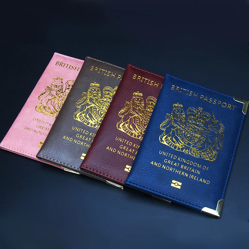2023TravelAccessoriesNewUnitedKingdomBritishPassportCoverwith