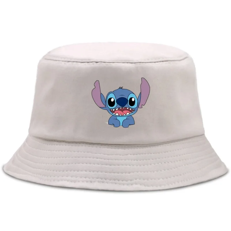 

Disney Lilo & Stitch Fisherman Hat Mens Womens Summer Sunshade Hat Outdoor Travel Sunscreen Bowl Hat Children's Birthday Gifts