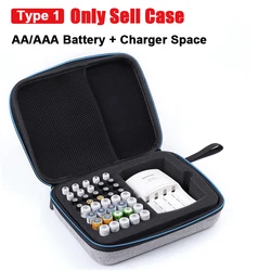 Portable Battery Storage Box with Built-In Battery Tester (Type1 Case)