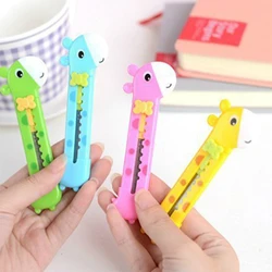 Mini Paper Knife Cutter Machine Portable Pocket Utility Knife Paper Cutter Express Box Wrapping Cutting Tool