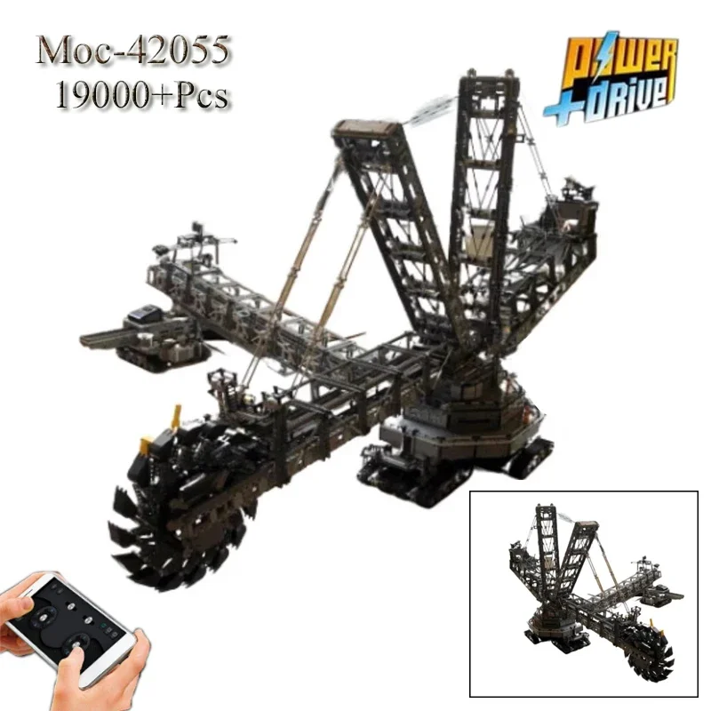 Nuovi 19000 + Pezzi Moc-42055 Blocchi Modello Autobloccanti Blocchi Di Costruzione Ad Alta Difficoltà Giocattoli Regali Di Natale Fai Da Te