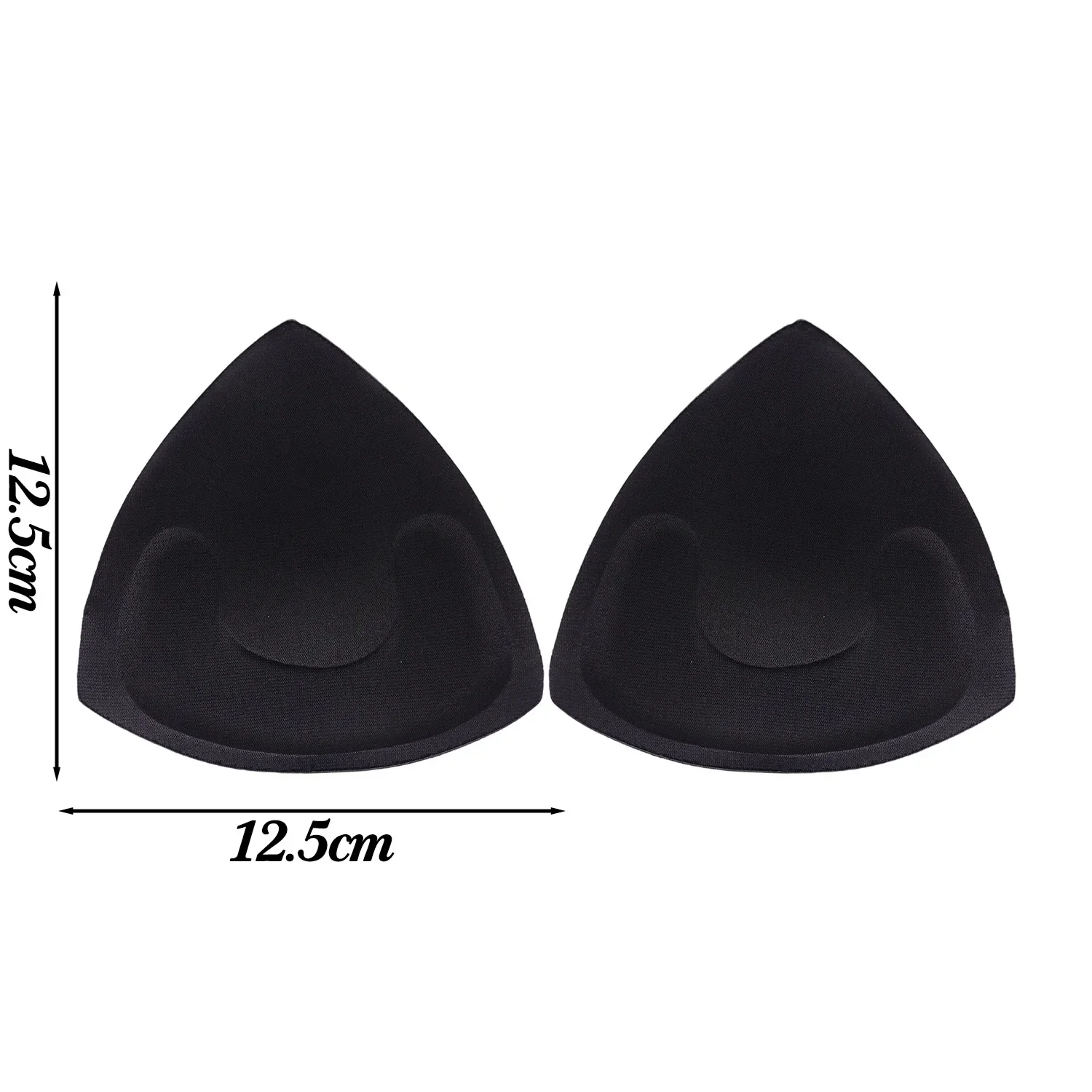 Soft Removable Bra Pads Triangle Sponge Inserts Bra Pad for Women Breast Push Up Sports Bras Cup Chest for Women Swimsuit Bikini