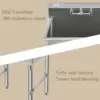 Commercial Stainless Steel Sink 1 Compartment NSF Prep Utility Sink with 8" Faucet 15" L x 15" W x 12" D Bowl for Hotel and Home 5