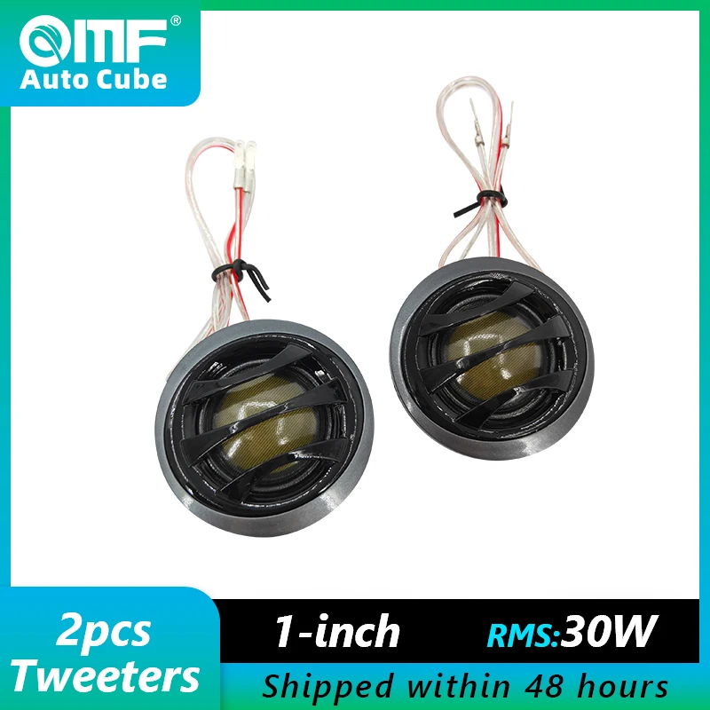

Auto Cube 1Pair Tweeters Speaker 4Ohms 20W Car Speaker Audio System TP-166