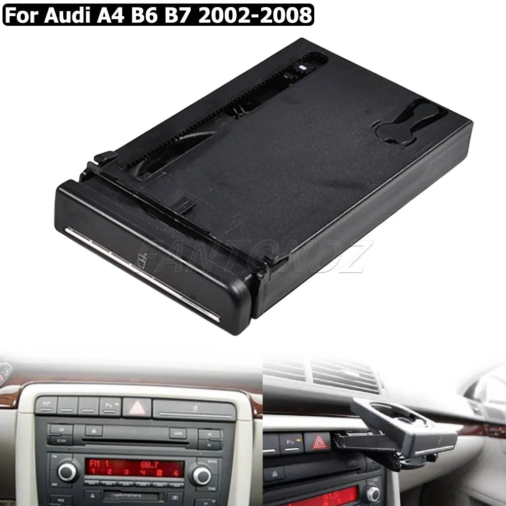 Auto-Getränkehalter für AUDI A4 B6 B7 2002-2008 8E1862534K, Ausziehbarer Getränke- und Flaschenhalter für Kaffee und andere Getränke – Detail 1