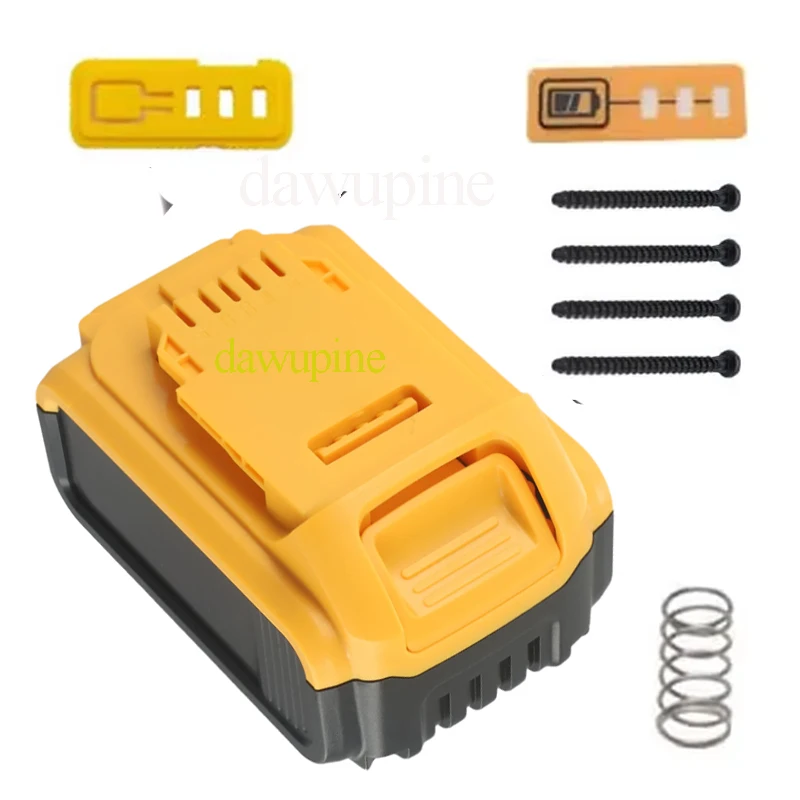 DeWalt Battery Plastic Case For 20V Li-ion 10X18650 Box Housings DCB183 DCB185 DCB200 DCB203 DCB205 DCB206 18V Lithium Batteries