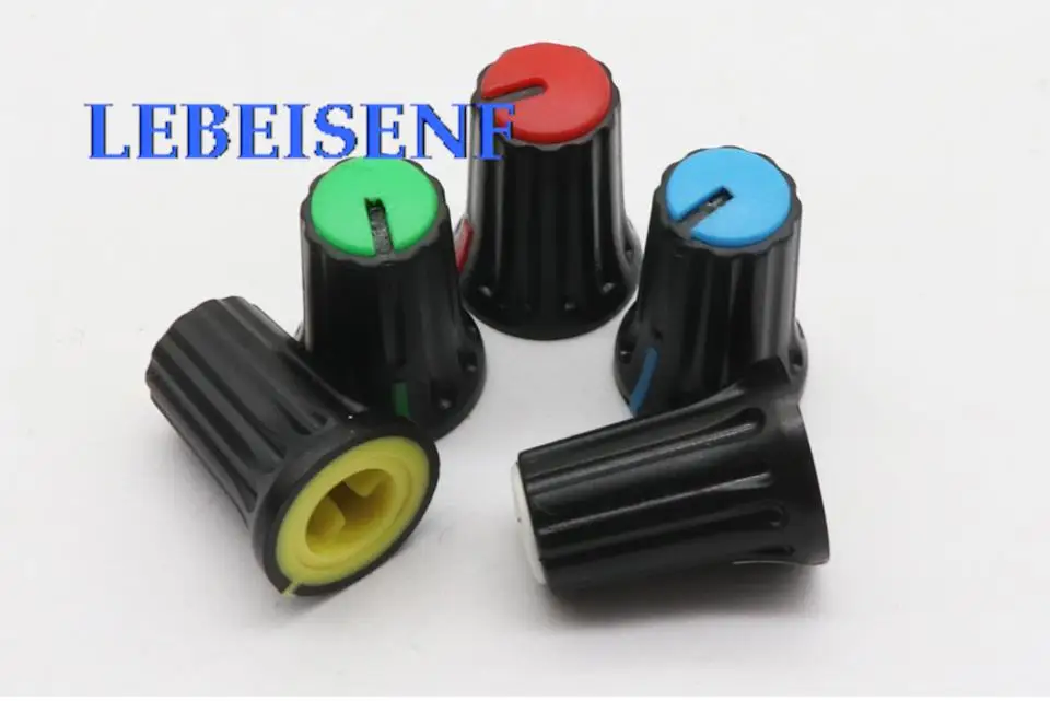 10 Pz Per Yamaha Mg10Xu Mg06 Mg12 Mg16Xu Mg20 Mg10 6 Vie 10 Vie 12 Vie 16 Vie Mixer Manopola Di Plastica Cap Shell Cover