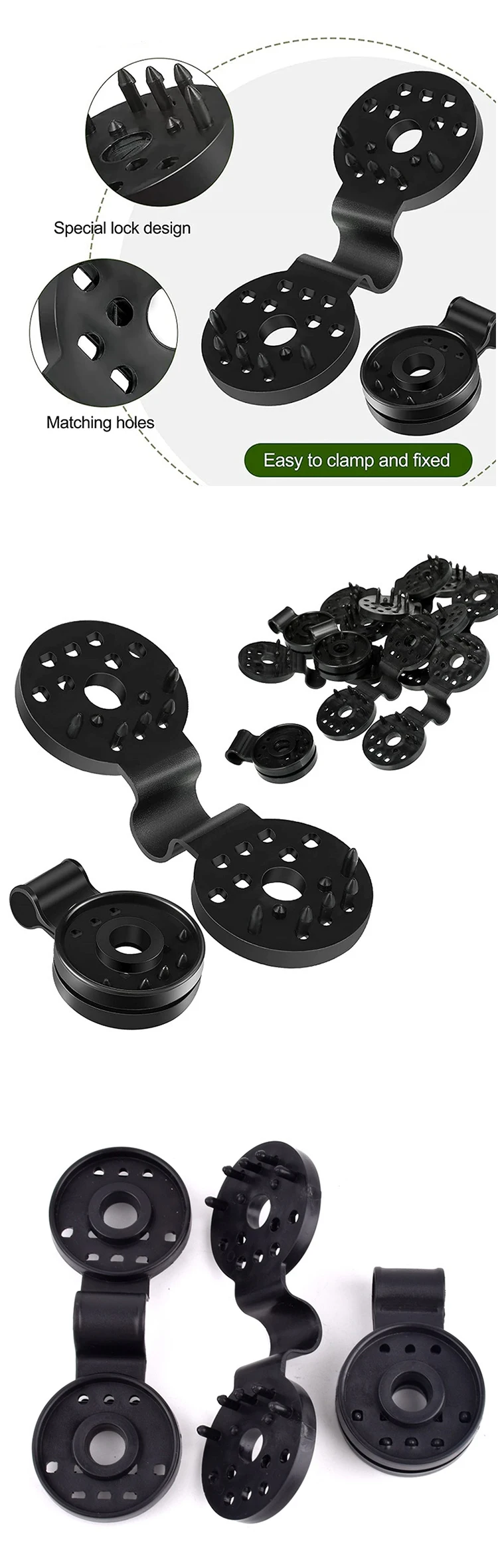 Description Picture 5 of itemShade Cloth Clips Shade Fabric Clamps Accessories Grommets For Net Mesh Cover Sunblock Fabric In Garden Backyard Greenhouse