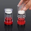 Queen Bee Marking Bottle with Sponge Design One-Handed Plastic Bee Marker Bottle Queen Beekeeping Marking Cage Bee Marker Tube 2