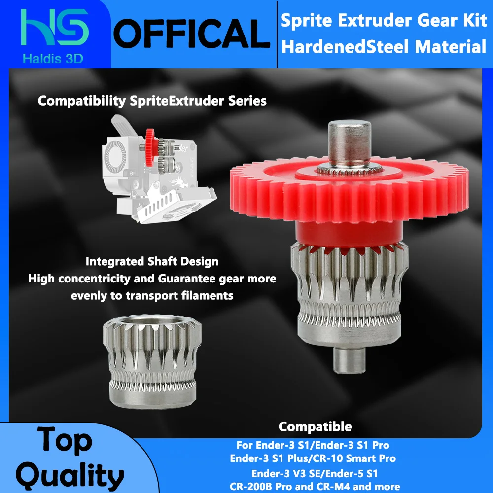 Creality Ufficiale Sensore a termistore originale Ender 3 S1 5 pezzi, Parti hotend per stampante 3D NTC100K 3950K Compatibile con il blocco riscaldatore estrusore Sprite